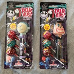 NEW! Nightmare Before Christmas Pop Ups Lollipops Watermelon Strawberry Cherry